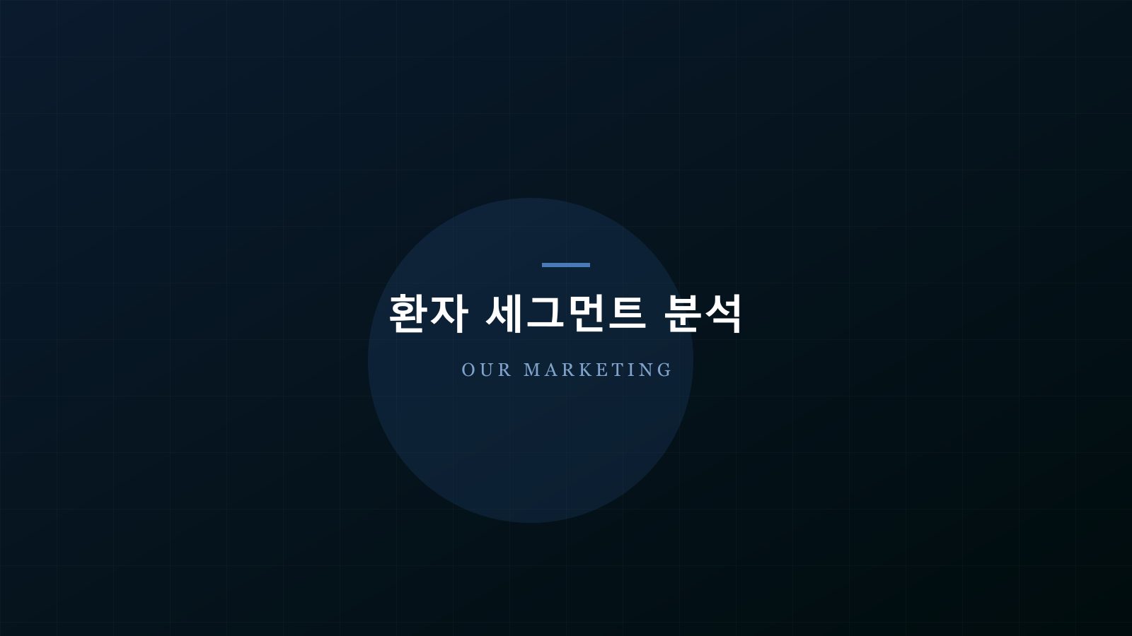 환자 세그먼트 분석
